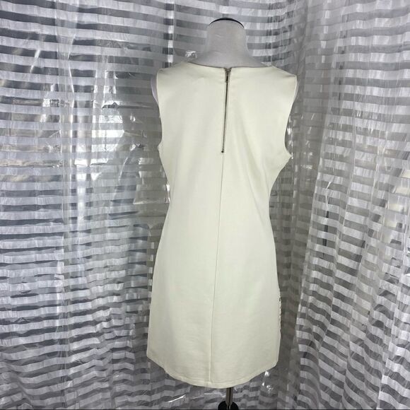 Linea Domani Eyelet Cream Color Dress - Picture 5 of 8